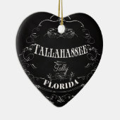 Tallahassee, Florida - Tally Keramisch Ornament (Rechts)