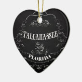Tallahassee, Florida - Tally Keramisch Ornament (Links)