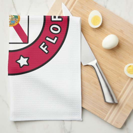 Tallahassee Florida Theedoek (Quarter Fold)