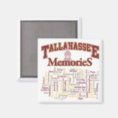 Tallahassee Memories Magneet (Voorkant / Achterkant)