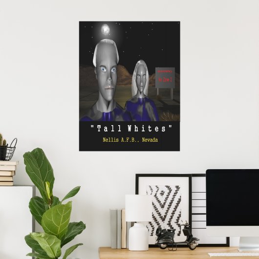 TALLEN Whites Poster (Thuiskantoor)