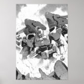 Tallgeese Gundam Wing Poster (Voorkant)