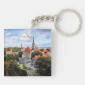 Tallin, Estland Historisch Centrum,  Sleutelhanger (Achterkant)