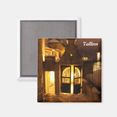 Tallinn Aglow en hiver - Magnet (Recto/Verso)