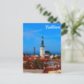 Tallinn, Estland Briefkaart (Staand voorkant)