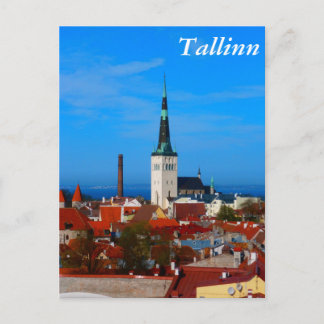 Tallinn, Estland Briefkaart