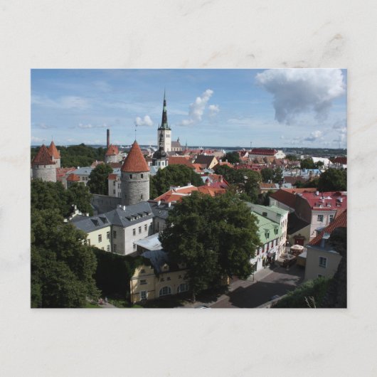 Tallinn, Estland Briefkaart (Voorkant)