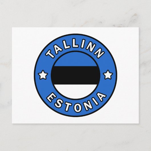 Tallinn Estland Briefkaart (Voorkant)