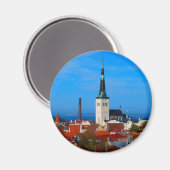Tallinn, Estland Magneet (Voorkant / Achterkant)