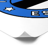 Tallinn Estland Poster (Hoek)