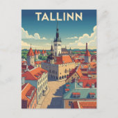  Tallinn Estland Reizen Briefkaart (Voorkant)