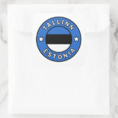 Tallinn Estland Vierkante Sticker (Tas)