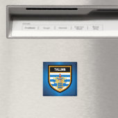 Tallinn Flag Magneet (Insitu (Vaatwasser))