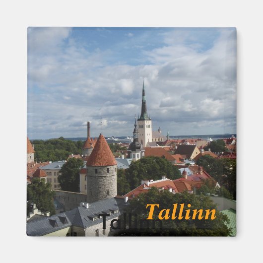 Tallinn keukenmagneet magneet (Voorkant)