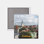 Tallinn koelkast magneet (Voorkant / Achterkant)