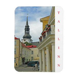 Tallinn Old Town uitzicht koelkastmagneet Magneet