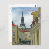 Tallinn Oude Stad uitzicht ansichtkaart Briefkaart (Voorkant / Achterkant)