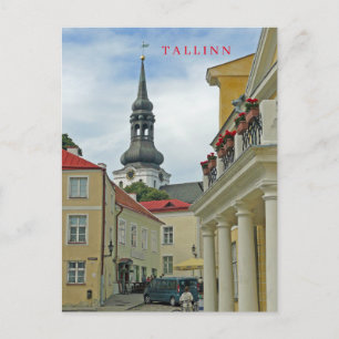 Tallinn Oude Stad uitzicht ansichtkaart Briefkaart