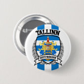 Tallinn Ronde Button 5,7 Cm (Voorkant /achterkant)