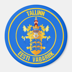 Tallinn Round Emblem Magneet