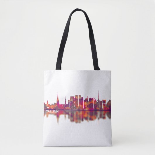 Tallinn Skyline Draagtas (Voorkant)