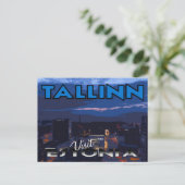 Tallinn, Visit Estonie carte postale (Debout devant)