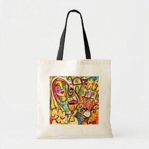 Tallis Canvas tas: Joodse dag van de Rest Shabbat Tote Bag