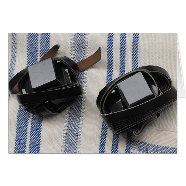 Tallis en Tefillin (Voorkant Horizontaal)