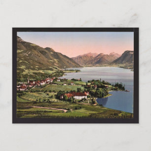 Talloires, Annecy, Frankrijk klassiek Photochrom Briefkaart