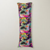 Talloze vlinders lichaamskussen (Voorkant Verticaal)