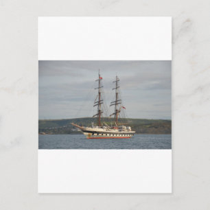Tallschip Stavros S Niarchos. Briefkaart