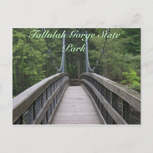 Tallulah Gorge Briefkaart (Voorkant)