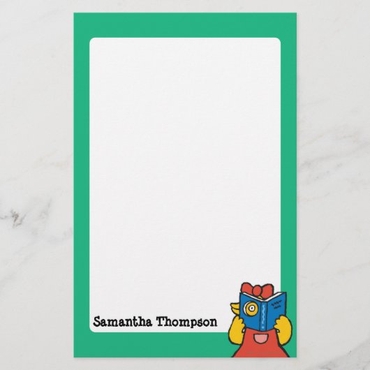 Tallulah maakt een Funny Face Briefpapier (Voorkant)