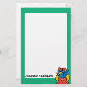 Tallulah maakt een Funny Face Briefpapier (Voorkant / Achterkant)