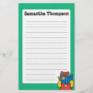 Tallulah maakt een Funny Face Briefpapier