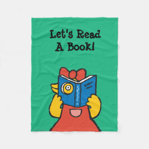 Tallulah maakt een Funny Face Fleece Deken