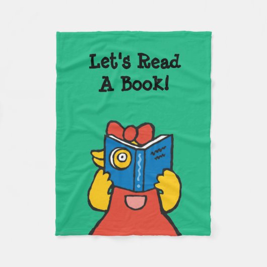 Tallulah maakt een Funny Face Fleece Deken (Voorkant)