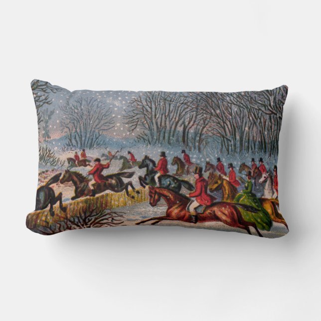 Tally-ho Lumbar Pillow Kussen (Voorkant)