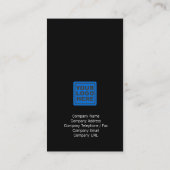 Tally Machine Accounting Carte de visite Ochre (Dos)