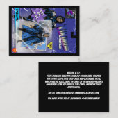 TALON CONTRE DES CARTES DE M.O.C.BUSINESS (Devant / Derrière)