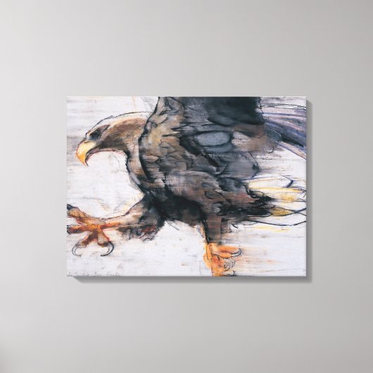 Talon - WitstaartZee Eagle 2001 Canvas Afdruk (Voorkant)
