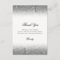 Talons argentés renversants, cartes de Merci