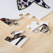 talons d'arc léopard blanc puzzle puzzle tout le m (Côté)