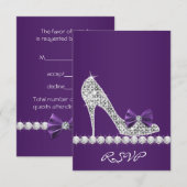 Talons Hauts Anniversaire Seize Ans Fête RSVP Viol (Devant / Derrière)