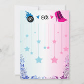 talons ou roues sexe révéler des invitations (Dos)