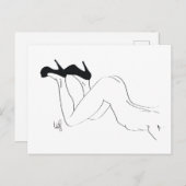 Talons pointes briefkaart (Voorkant / Achterkant)