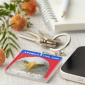 Talons Up! 1776–2026 Eagle • Double-Sided Pride Sleutelhanger (Voorkant Rechts)