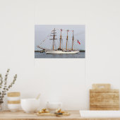 Talschip Esmeralda Poster (Keuken)