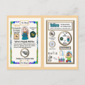 Taltra Wizard - Tantalum Element Briefkaart (Achterkant)