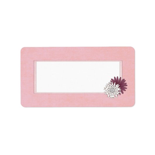 Talula Divine Étiquette de adresse (Devant)